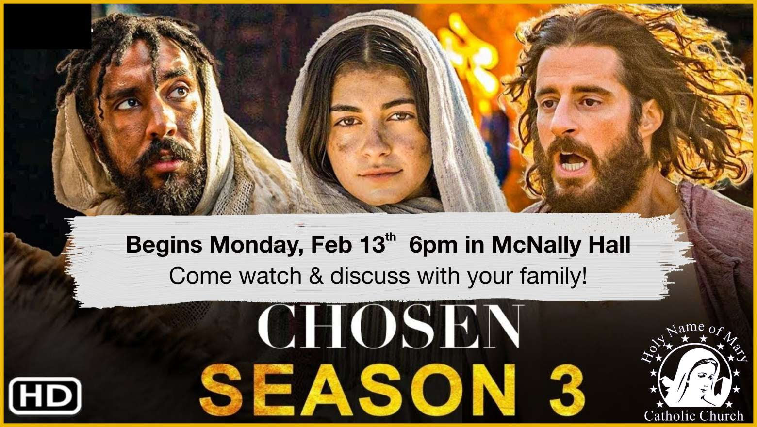 The Chosen Season 3 Episode Schedule